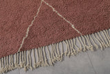 Trellis Beni rug - Moroccan area rug - Solid rug - custom moroccan rugs