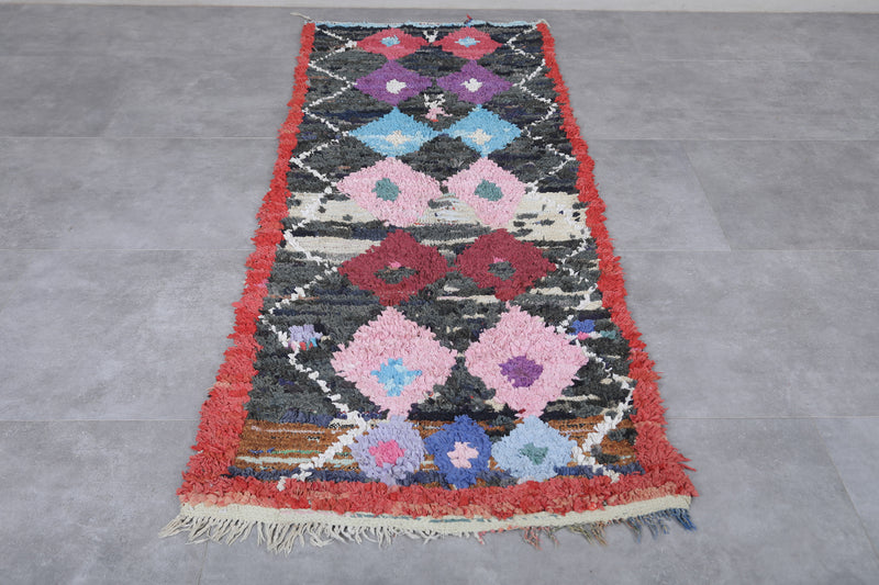 Berber Runner Rug 3 x 7.8 Feet - Bold Moroccan Style