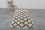 handmade berber runner rug 2.7 X 5.9 Feet - Runner moroccan rugs