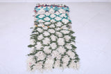 Moroccan rug 2.4 X 6.3 Feet - Boucherouite Rugs