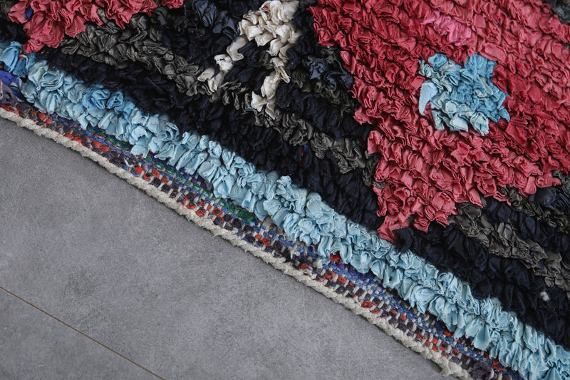 Berber Runner Rug 3 x 7.8 Feet - Bold Moroccan Style