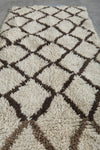 handmade berber runner rug 2.7 X 5.9 Feet - Runner moroccan rugs