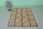 Tuareg rug 3.8 X 5.1 Feet