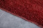 Moroccan red rug 5.7 X 9.3 Feet