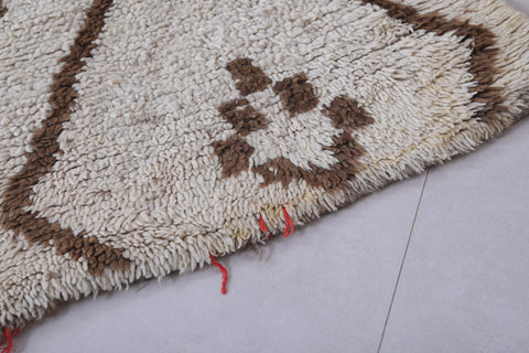 Moroccan rug 2.3 X 5.7 Feet – Boucherouite Rug