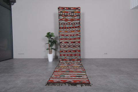 Long Hallway Moroccan rug 2.7 x 13.2 Feet