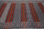 Handwoven kilim rug 5.7 ft x 10.8 ft