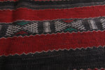 Hand woven Berber kilim 4.4 ft x 8.5 ft