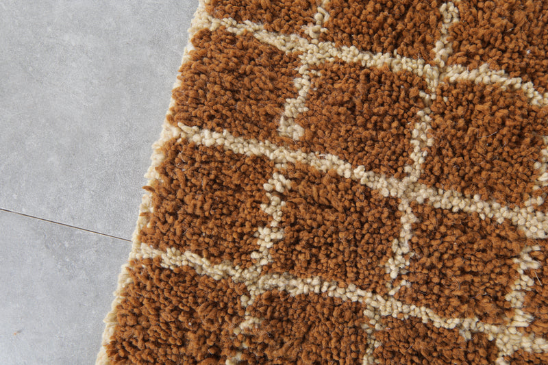 Checkered moroccan rug - Custom Wool Rug -Handwoven rug