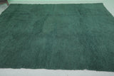 Green Beni Ourain Rug - 8 x 9.8 Feet | Handmade Moroccan Wool