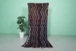 Runner rug handmade 3.1 X 8.3 Feet