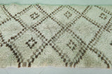 handmade moroccan runner rug 2.6 X 5.9 Feet