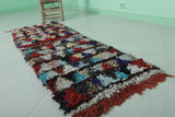 boucherouite runner rug 1.9 X 6.2 Feet