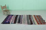 Handmade Moroccan rug 2.8ft x 6.5ft - 