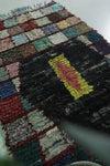 Runner Boucherouite rug 3.4 X 7.1 Feet