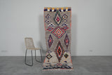 Geometric Moroccan Berber Rug | 2.9 X 8.1 Feet