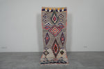 Geometric Moroccan Berber Rug | 2.9 X 8.1 Feet