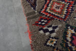 Geometric Moroccan Berber Rug | 2.9 X 8.1 Feet