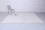 Beni Ourain Beige Moroccan rug - Berber handmade carpet - custom Rug