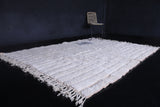 Beni Ourain Beige Moroccan rug - Berber handmade carpet - custom Rug