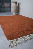 Browne Moroccan rug 5.4 X 8 Feet