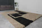 Hand-Knotted Moroccan rug - Custom rug - Wool rug