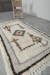 Moroccan rug 2.8 X 5.4 Feet - Boucherouite Rugs