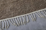 Beni ourain rug - Custom Moroccan area rug - Brown Berber rug