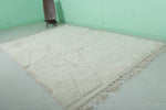 Handmade Moroccan rug 6.3ft x 8.8ft