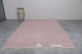 Beni ourain Blush rug - Moroccan custom rug - Wool rug