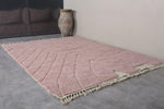 Beni ourain Blush rug - Moroccan custom rug - Wool rug