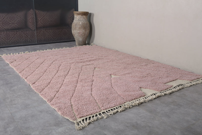 Beni ourain Blush rug - Moroccan custom rug - Wool rug - custom moroccan rugs