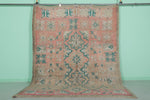 Vintage Moroccan Rug 7.1 FT X 8.9 FT