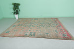 Vintage Moroccan Rug 7.1 FT X 8.9 FT