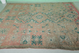 Vintage Moroccan Rug 7.1 FT X 8.9 FT