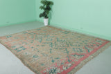 Vintage Moroccan Rug 7.1 FT X 8.9 FT