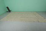 Handwoven Moroccan Wool Rug 8 FT × 13.7 FT - Elegant Large Décor