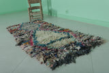 handmade berber runner rug 2.3 X 5.4 Feet