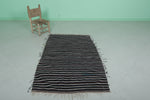 Moroccan handwoven kilim 3.3 FT X 5.4 FT