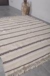 Stripe berber rug 4.3 FT X 5.6 FT ﻿