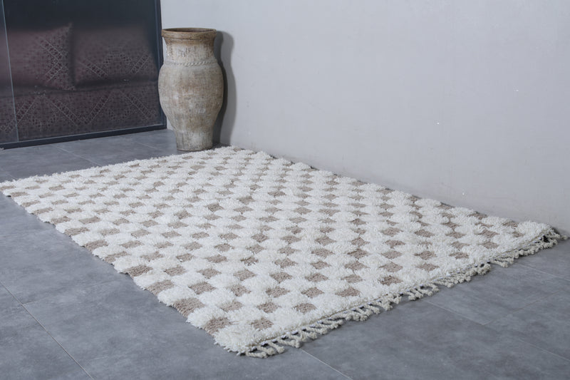 Handmade Moroccan Rug - 5.9 x 9 Feet