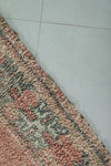 Pink Moroccan Rug Runner 3.4 X 8 Feet