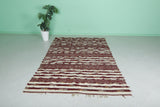 Vintage Handwoven kilim rug 5.3 ft x 8.8 ft