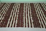 Vintage Handwoven kilim rug 5.3 ft x 8.8 ft