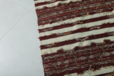 Vintage Handwoven kilim rug 5.3 ft x 8.8 ft