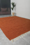 Flat woven Moroccan rug - Moroccan area rug