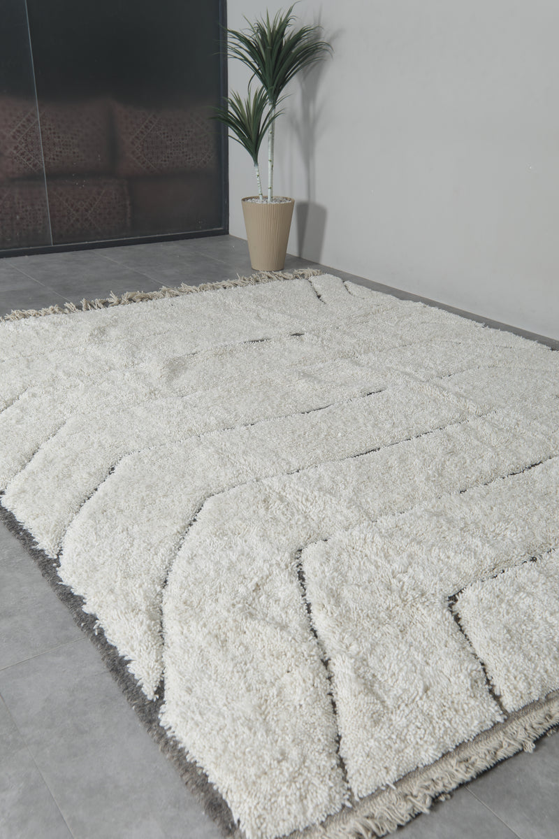 Handwoven Moroccan rug - Custom rug - wool rug