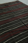 Vintage handwoven kilim rug 3.8 FT X 5.5 FT