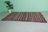 Moroccan kilim 5.4 FT X 9.4 FT Boho rug