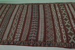 Moroccan kilim 5.4 FT X 9.4 FT Boho rug